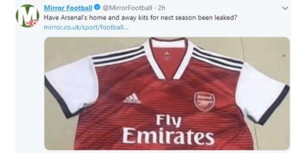 Arsenal ny sesong drakter eksponering